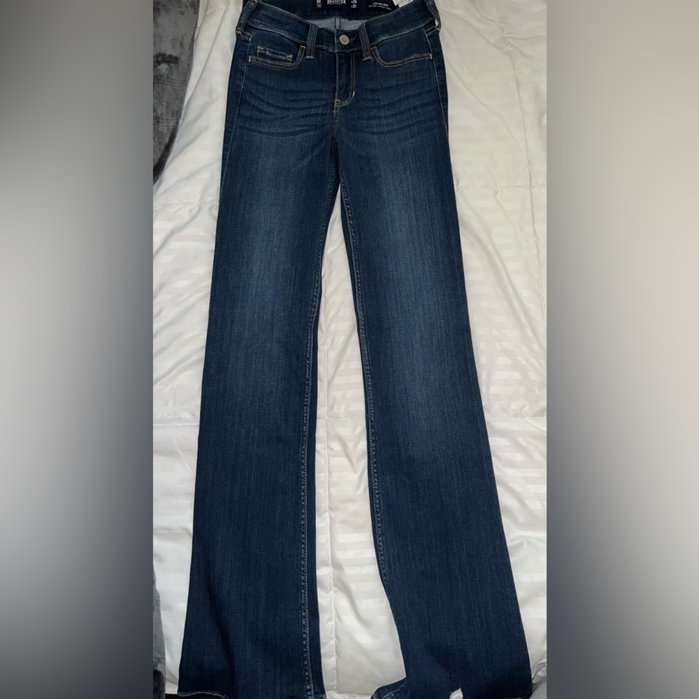 Hollister low rise boot cut jeans